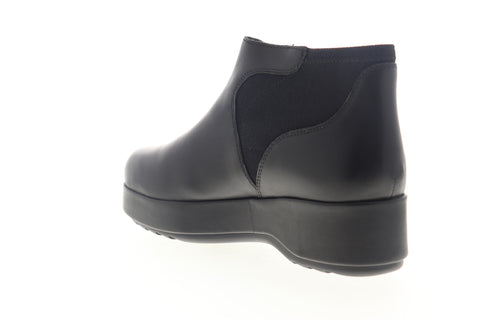 Camper Dessa K400204-002 Womens Black Leather Slip On Casual Dress Boots