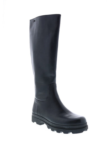 Camper 1980 46813-002 Womens Black Leather Lace Up Casual Dress Boots