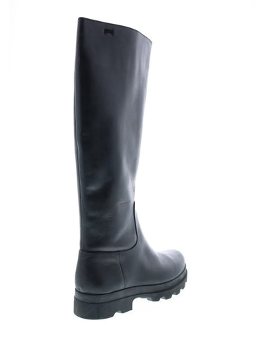 Camper 1980 46813-002 Womens Black Leather Lace Up Casual Dress Boots