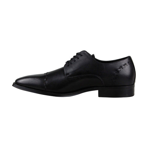 Kenneth Cole New York In The Wring Mens Black Casual Lace Up Oxfords Shoes