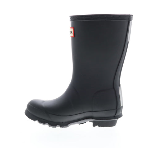 Hunter Little Kids Original Boot KFT5000RMA-BLK Boys Black Rain Boots