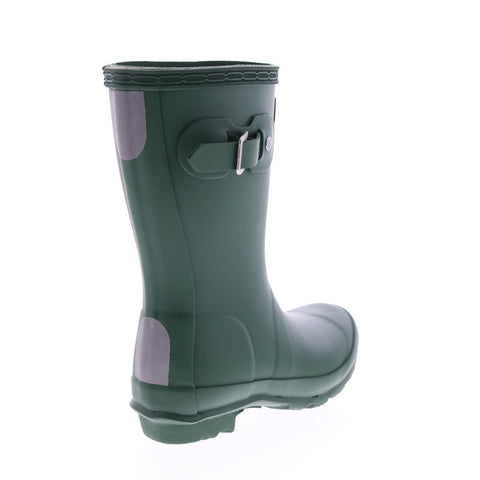 Hunter Little Kids Original Boot KFT5000RMA-HGR Boys Green Rain Boots