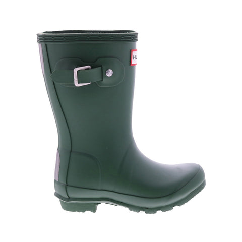 Hunter Little Kids Original Boot KFT5000RMA-HGR Boys Girls Green Rain Boots
