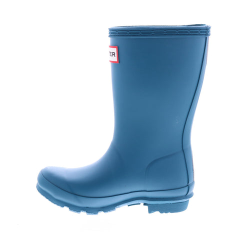 Hunter Little Kids Original Boot KFT5000RMA-OAU Boys Blue Rain Boots