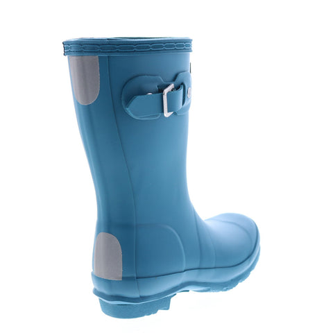 Hunter Little Kids Original Boot KFT5000RMA-OAU Boys Blue Rain Boots