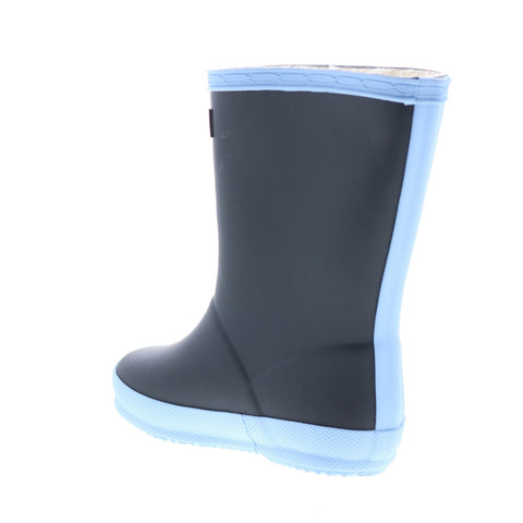 Hunter Little Kids Original First Classic Insulated Boys Blue Rain Boots