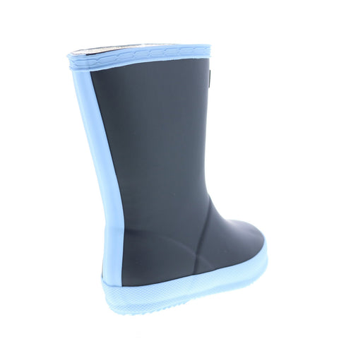 Hunter Little Kids Original First Classic Insulated Boys Blue Rain Boots