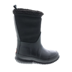 Hunter Little Kids In Out Insulated Boys Black Rain Boots