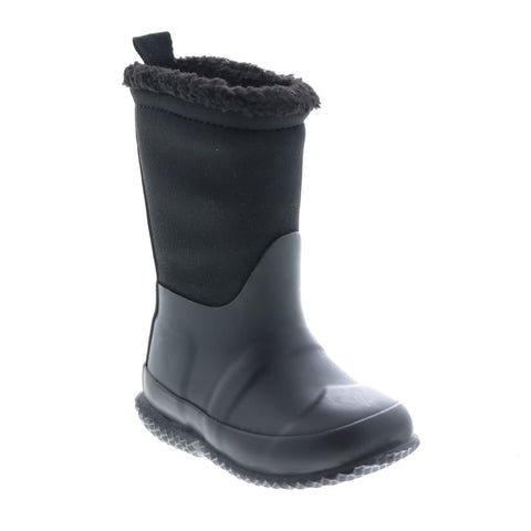 Hunter Little Kids In Out Insulated Boys Black Rain Boots