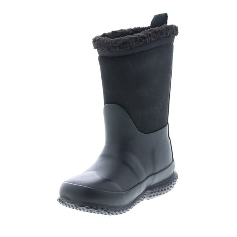 Hunter Little Kids In Out Insulated Boys Black Rain Boots