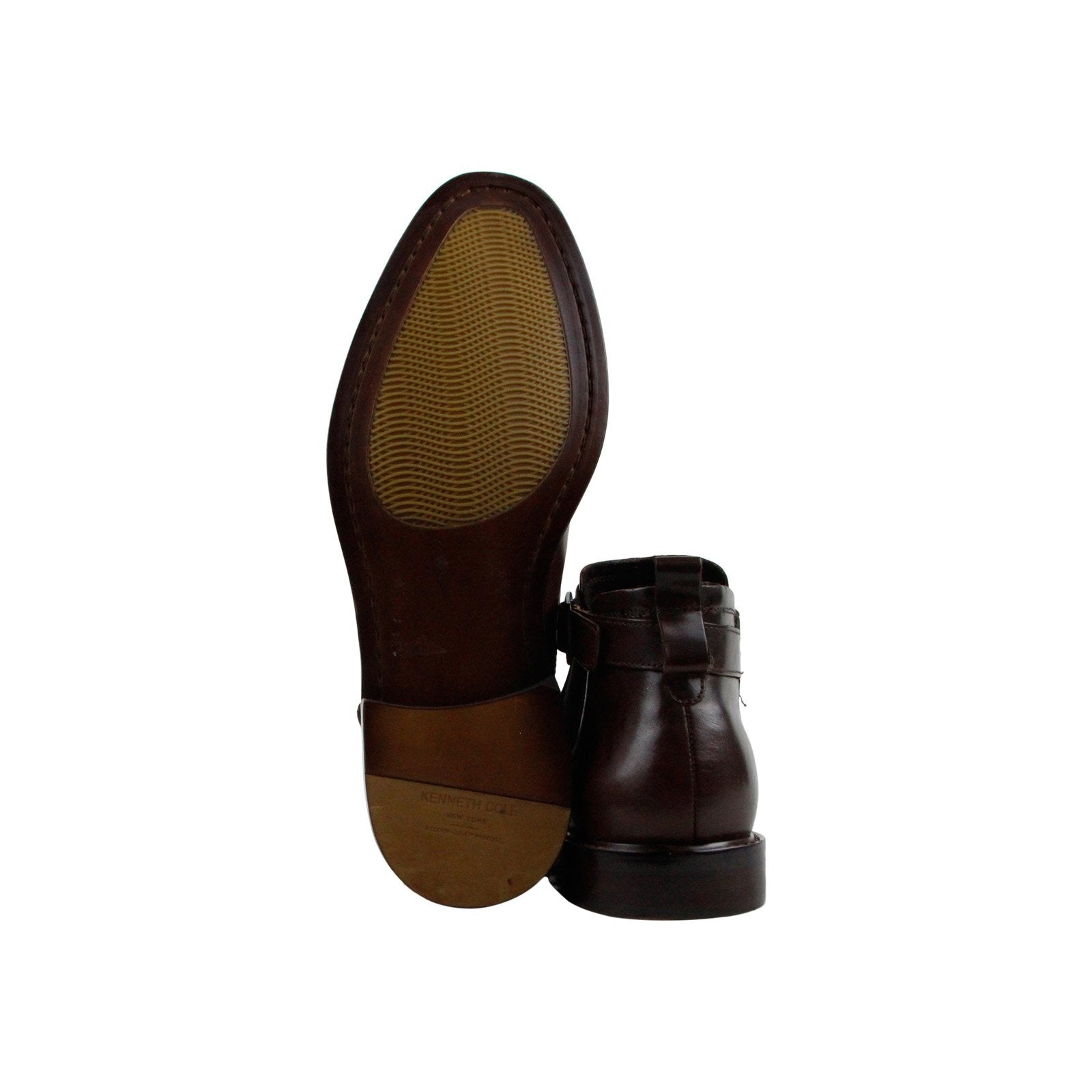 Kenneth Cole New York SumTimes KMF6LE014 Mens Brown Leather 
