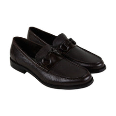 Kenneth Cole New York Design 10483 Mens Brown Casual Dress Loafers Shoes