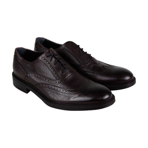 Kenneth Cole New York Design 106212 Mens Brown Dress Lace Up Oxfords Shoes