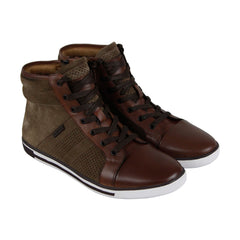 Kenneth Cole New York Initial Point Mens Brown Casual Fashion Sneakers Shoes
