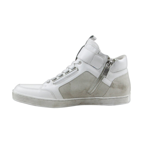 Kenneth Cole New York Brandy KMS7LW006 Mens White Casual High Top Sneakers Shoes