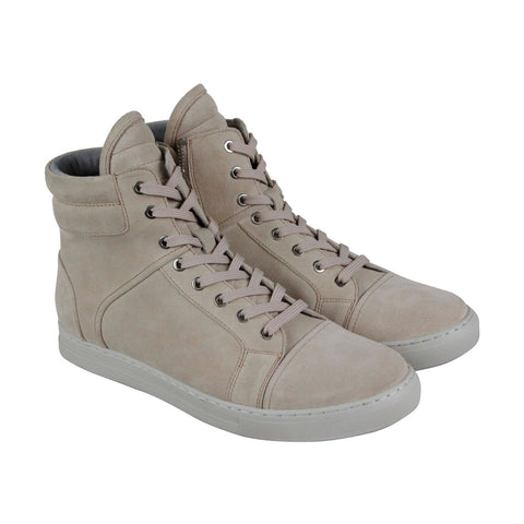 Kenneth Cole New York Double Header Mens Beige Tan Casual Fashion Sneakers Shoes