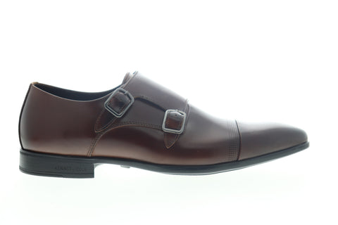 Kenneth Cole New York Regal Monk B KMS9053LE Mens Brown Monk Strap Oxfords Shoes