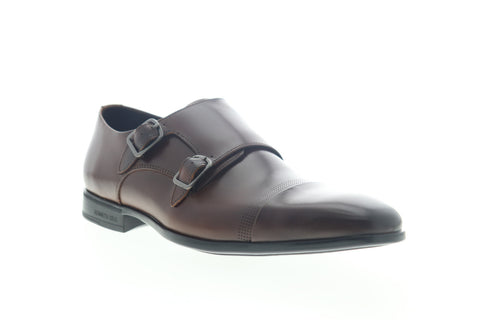 Kenneth Cole New York Regal Monk B KMS9053LE Mens Brown Monk Strap Oxfords Shoes