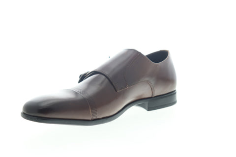 Kenneth Cole New York Regal Monk B KMS9053LE Mens Brown Monk Strap Oxfords Shoes