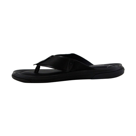 Kenneth Cole New York Design 10819 KMU78K001 Mens Black Flip-Flops Sandals Shoes