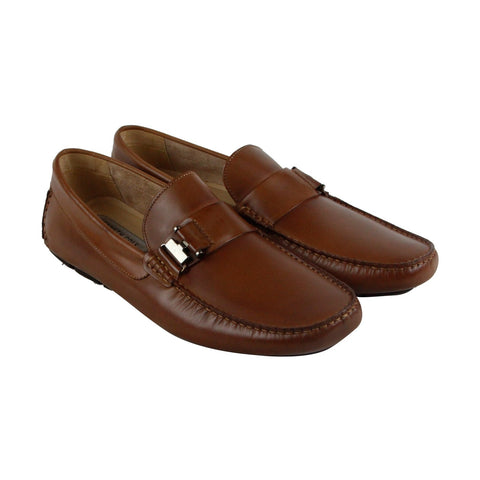 Kenneth Cole New York In Theme KMU7LE036 Mens Brown Casual Slip On Loafers Shoes