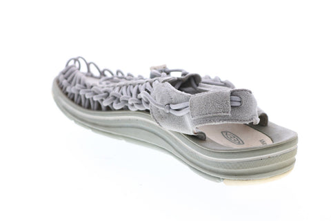 Keen KN48 Mens Gray Suede Slip On Sport Sandals Shoes
