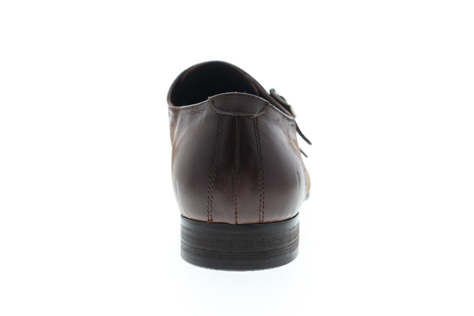 Carrucci Perforated Double Monk Strap Red Bottom K5308-06 Shoes Multi Media Buckle Monkstrap Slip-on - Carrucci Shoes main image 3