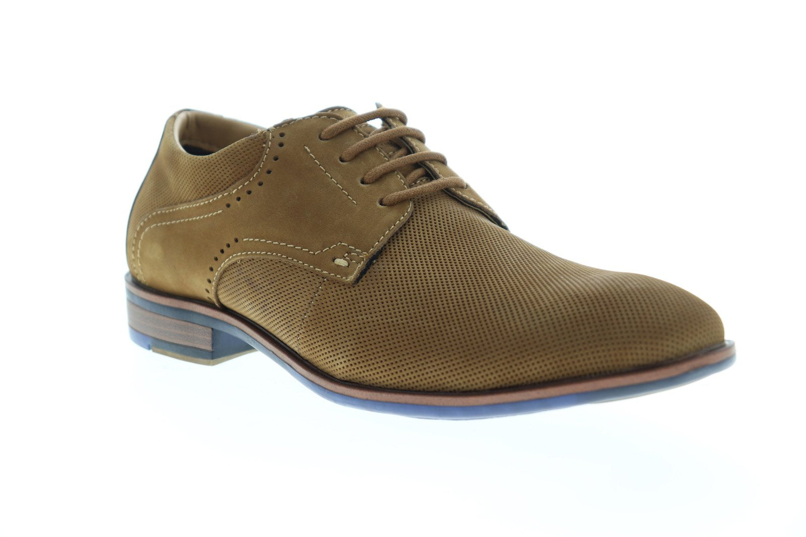 Steve Madden Larsen Mens Brown Nubuck Leather Low Top Plain  display picture 2