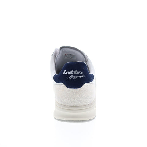 Lotto Signature Crack LOF21M217119 Mens Beige Leather Lifestyle Sneakers Shoes