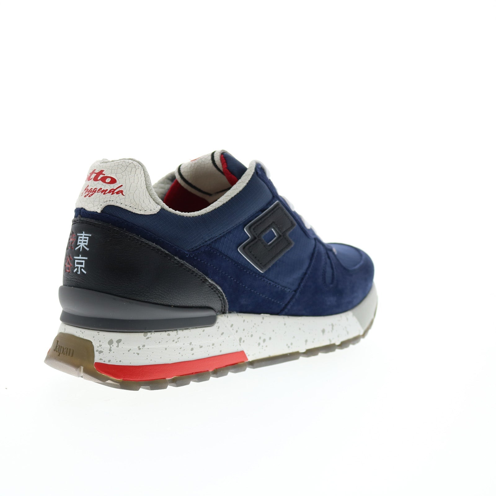 Lotto Tokyo Shibuya LOF21M217139 Mens Blue Suede Lifestyle