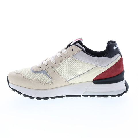 Lotto Tokyo Ginza LOS22M217862 Mens Beige Suede Lifestyle Sneakers Shoes