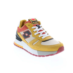 Lotto Tokyo Shibuya NY LOS22M217866 Mens Yellow Suede Lifestyle