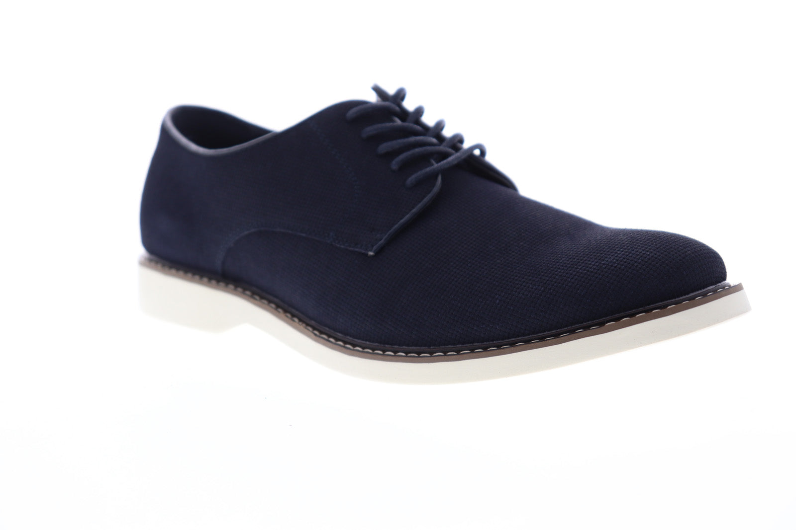Steve Madden M-David Mens Blue Nubuck Leather Low Top Plain  display picture 1