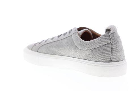 Steve Madden M-Ingle Mens Gray Canvas Low Top Lace Up Lifestyle Sneakers Shoes