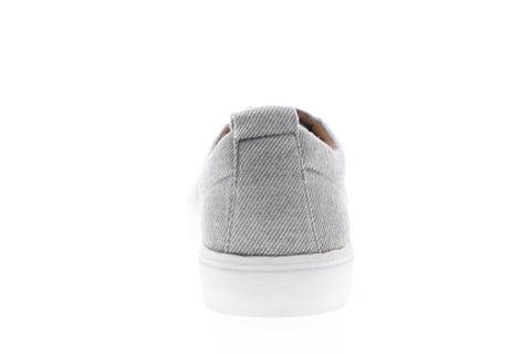 Steve Madden M-Ingle Mens Gray Canvas Low Top Lace Up Lifestyle Sneakers Shoes