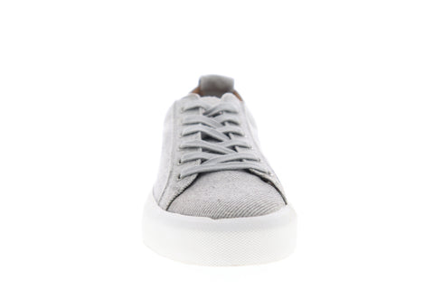 Steve Madden M-Ingle Mens Gray Canvas Low Top Lace Up Lifestyle Sneakers Shoes