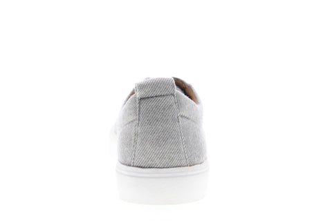 Steve Madden M-Ingle Mens Gray Canvas Low Top Lace Up Lifestyle Sneakers Shoes