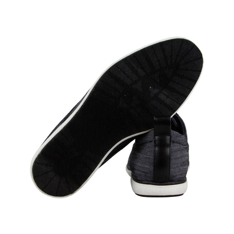 Steve Madden M-Mastr Mens Black Canvas Casual Dress Lace Up Oxfords Shoes