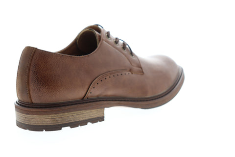 Steve Madden M-Postur Mens Brown Low Top Lace Up Plain Toe Oxfords Shoes