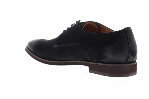 Steve Madden M-Viktor Mens Black Suede Casual Lace Up Oxfords Shoes