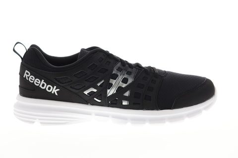 Reebok Speed Rise M48709 Mens Black Low Top Lace Up Athletic Running Shoes