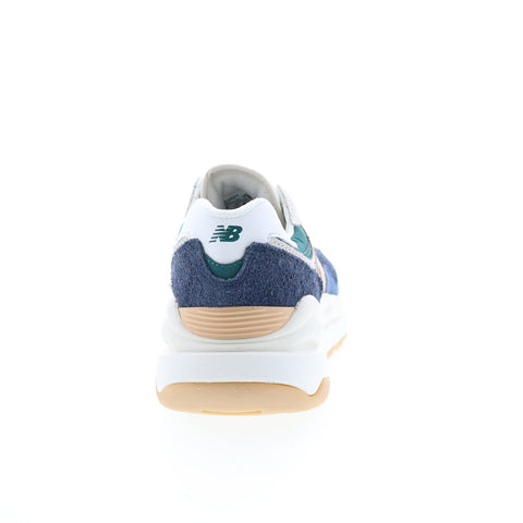 New Balance 574 M5740CCA Mens Blue Suede Lace Up Lifestyle Sneakers Shoes