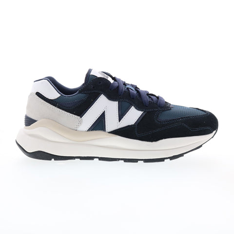 New Balance 57/40 M5740HCA Mens Black Suede Lace Up Lifestyle Sneakers Shoes