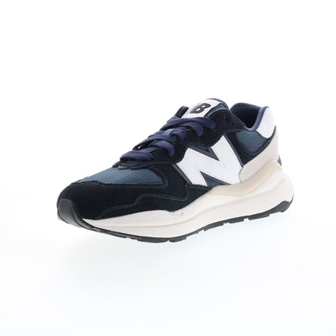 New Balance 57/40 M5740HCA Mens Black Suede Lace Up Lifestyle Sneakers Shoes