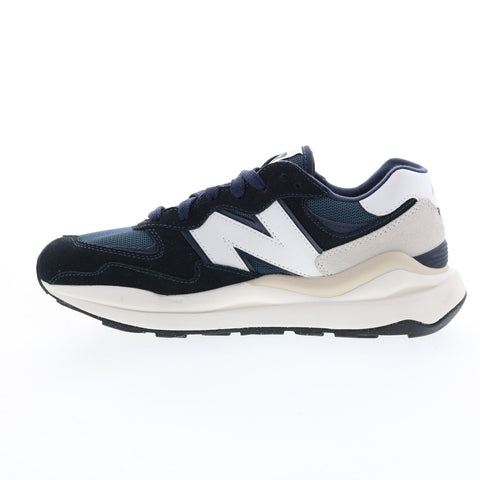 New Balance 57/40 M5740HCA Mens Black Suede Lace Up Lifestyle Sneakers Shoes