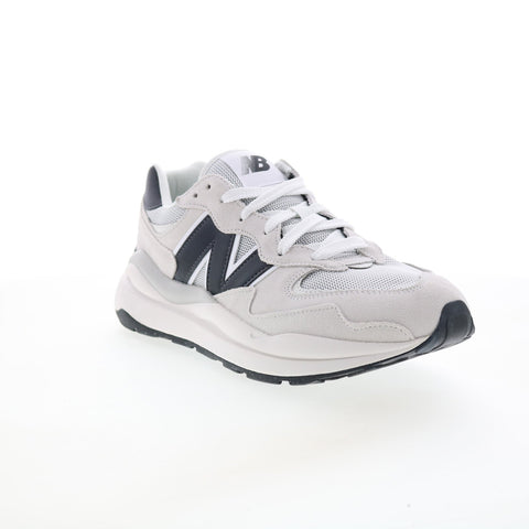 New Balance 57/40 M5740HCE Mens Gray Suede Lace Up Lifestyle Sneakers Shoes