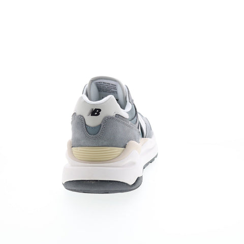 New Balance 574 M5740HCF Mens Gray Suede Lace Up Lifestyle Sneakers Shoes
