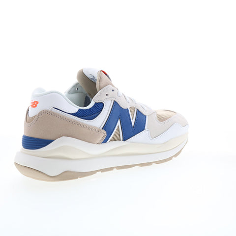 New Balance 574 M5740SNA Mens Beige Suede Lace Up Lifestyle Sneakers Shoes
