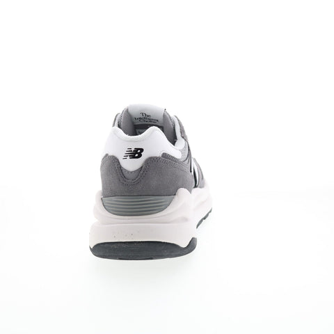 New Balance 574 M5740VPB Mens Gray Suede Lace Up Lifestyle Sneakers Shoes