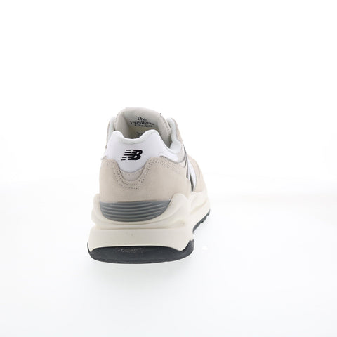 New Balance 57/40 M5740VPD Mens Beige Suede Lace Up Lifestyle Sneakers Shoes